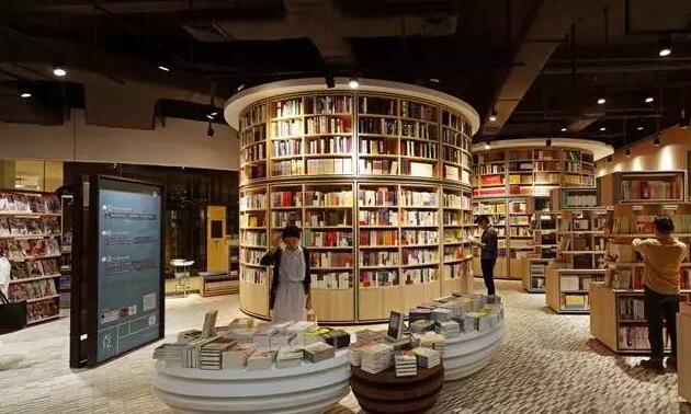 深圳書(shū)店實(shí)體店鋪裝修圖片
